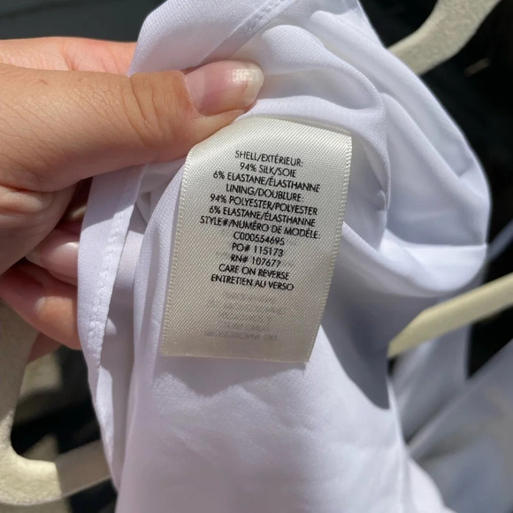 ALICE + OLIVIA FIERRA STRETCH SILK SLIP DRESS - Picture 5 of 5